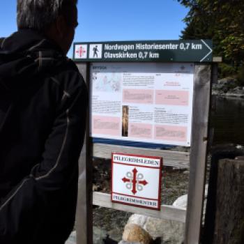Ein kurzer Wanderweg führt auf den Spuren der Wikinger auch zu einem rekonstruierten Wikingerhof - (c) Gabi Vögele