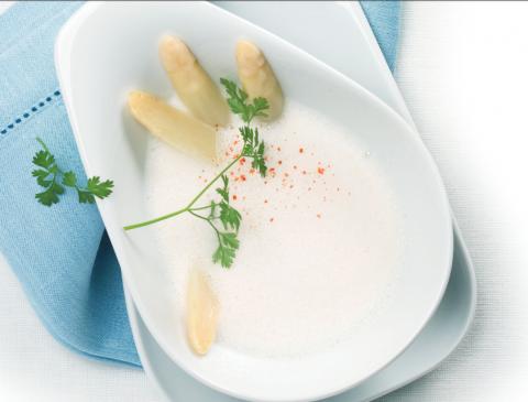Spargelcremesuppe - (c) OEWM