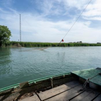 Und so betreibt er heute die Bilancia di Bepi – Traditioneller Fischfang und leckeres Essen - (c) Maren Recken