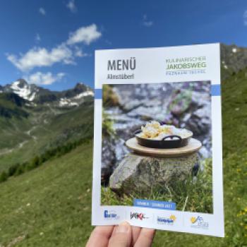13. Kulinarischer Jakobsweg in Paznaun/Tirol - Martin Sieberer eröffnet beim 13. Kulinarischen Jakobsweg die Genuss-Wandersaison in Paznaun - (c) Sabine Zoller