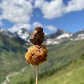 13. Kulinarischer Jakobsweg in Paznaun/Tirol - Martin Sieberer eröffnet beim 13. Kulinarischen Jakobsweg die Genuss-Wandersaison in Paznaun - (c) Sabine Zoller