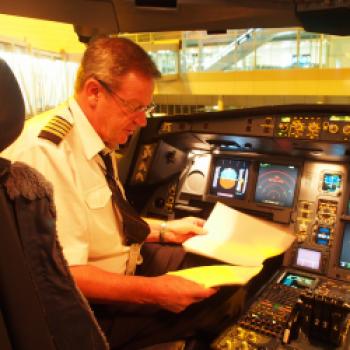 Flugkapitän Mike Finch von South African Airways gibt uns Urlaubstipps - (c) Jörg Bornmann