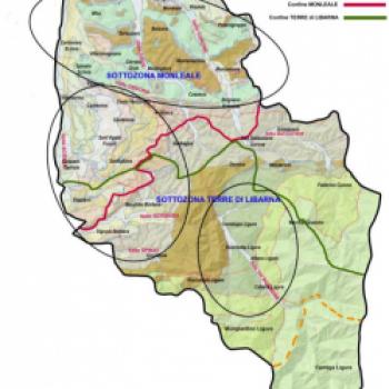 Das Gebiet kann verteilt sich auf 3 Appellationen, den Colli Tortonesi DOC und die Subzonen Monleale und die Terre di Libarna - (c) Consortio Colli Tortonesi DOC 