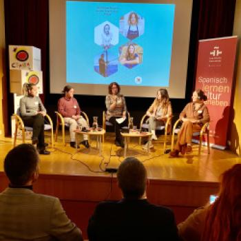 Mit nachhaltigen Produkten wird die Kultur erhalten  Die Balearen präsentierten anlässlich des Frauentages ein Round Table Gespräch im Spanischen Kulturinstitut in München - (c) Gabi Dräger