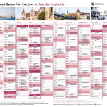Der Konstanzer Eventkalender 2024 ist da - (c) Konstanz Tourist Info