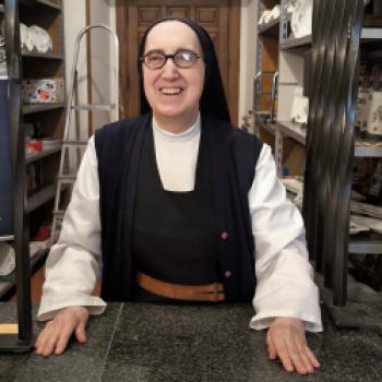 Schwester Roza im Kloster Santa Maria de la Real las Huelgas - (c) Philip Duckwitz