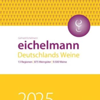 „Der Eichelmann“ präsentiert Jubiläumsausgabe  Seit 25 Jahren bekanntester deutscher Weinführer – 9.650 Weine von 870 Weingütern - (c) Verlag Mondo Heidelberg