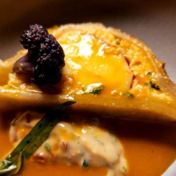 In einem Heidelberger Verlagsgebäude aus den achtziger Jahren hält bis April ein Pop-up-Restaurant mit hohen kulinarischen Ansprüchen Einzug - (c) Klaus Pfenning