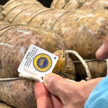 Toskanischer Schinken, hauchdünn aufgeschnitten, goldgrünes Olivenöl, Fenchelsalami und ein Stück Pecorino, der berühmte toskanische Schafskäse – schon beim Gedanken daran läuft einem das Wasser im Mund zusammen - (c) Hannelore Fisgus