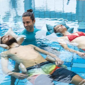 Die Chiemgau Thermen in Bad Endorf sind ein echtes Juwel, ein kuscheliger Rückzugsort an trüben Tagen - (c) Ulrike Engel