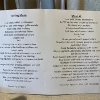 Das Restaurant Saó in Fonteta in Katalonien verblüfft mit Degustationsmenü - (c) Thomas Rentschler