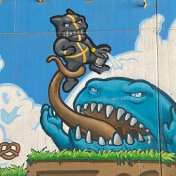 München war Vorreiter der deutschen Graffiti-Szene - Streetart bedeutet, mit Kunst im öffentlichen Raum konfrontiert zu werden. Die Kunst ist für alle zugänglich, und das Beste daran ist: Man zahlt keinen Eintritt - (c) Gabi Dräger