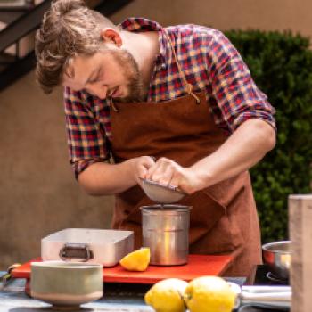 Das Flurin in Glurns mit Küchenchef und Gastgeber Thomas Ortler - (c) Thomas Ortler