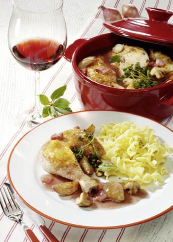 Coq au vin - (c) Wirths PR Coq au vin - (c) Wirths PR