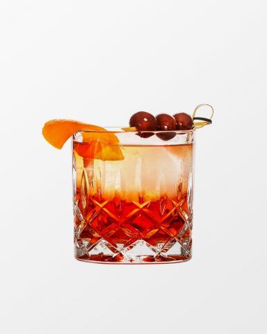 Manhattan, ein klassischer Cocktail aus amerikanischem Whiskey und rotem süßen Wermut - (c) apros Vermouth