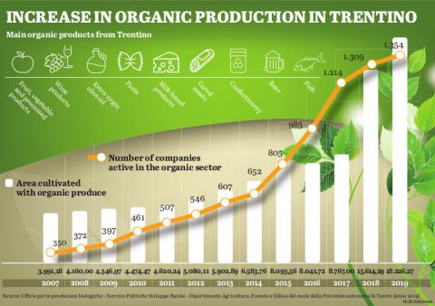 Die italienische Region Trentino punktet als BIO-Nachbar - (c) Region Trentino