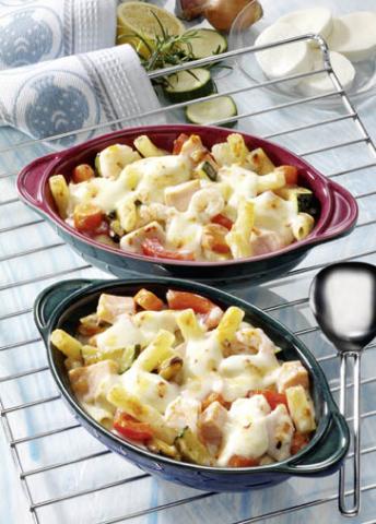 Fischauflauf mit Pasta - (c) Wirth PR Fischauflauf mit Pasta - (c) Wirth PR