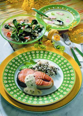 Ein Genussfreak-Karfreitagsmenü mit Hummerkrabben und Lachs in drei Gängen - (c) www.ostermenue.de Ein Genussfreak-Karfreitagsmenü mit Hummerkrabben und Lachs in drei Gängen - (c) www.ostermenue.de
