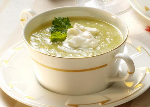 Kohlrabi Suppe - (c) Wirths PR