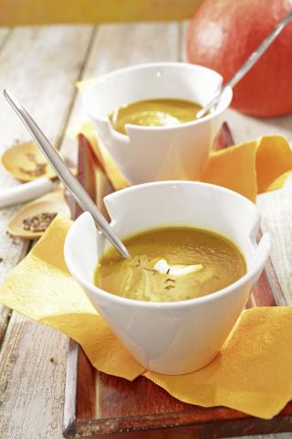 Kürbissuppe süß-sauer - (c) Diabetes-Journal Kürbissuppe süß-sauer - (c) Diabetes-Journal