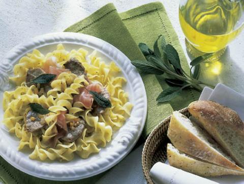 Nudeln à la Saltimbocca - (c) Wirths PR Nudeln à la Saltimbocca - (c) Wirths PR