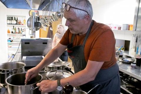 Sigie Augschneller ist Gourmets in Südtirol bereits seit Jahren nicht zuletzt als Haubenkoch ein Begriff - (c) Jörg Bornmann