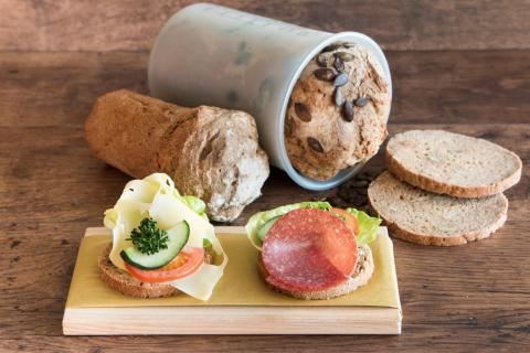 Dinkel-Kürbis-Partybrot - (c) Städtler Dinkel-Kürbis-Partybrot - (c) Städtler
