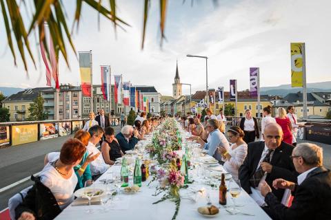 Das Villacher Genussfestival – Küchenkult im Mai und die „Lange Tafel“ im Juli 