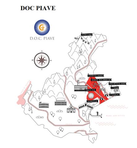 DOC Piave - bewundern Sie das Weinbausystem Bellussera - (c) Consorzio Vini Venezia