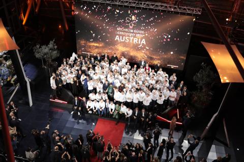 Sterneregen für Österreich - Kulinarische Spitzenleistungen bei der MICHELIN Guide Ceremony prämiert - (c) Michelin Guide